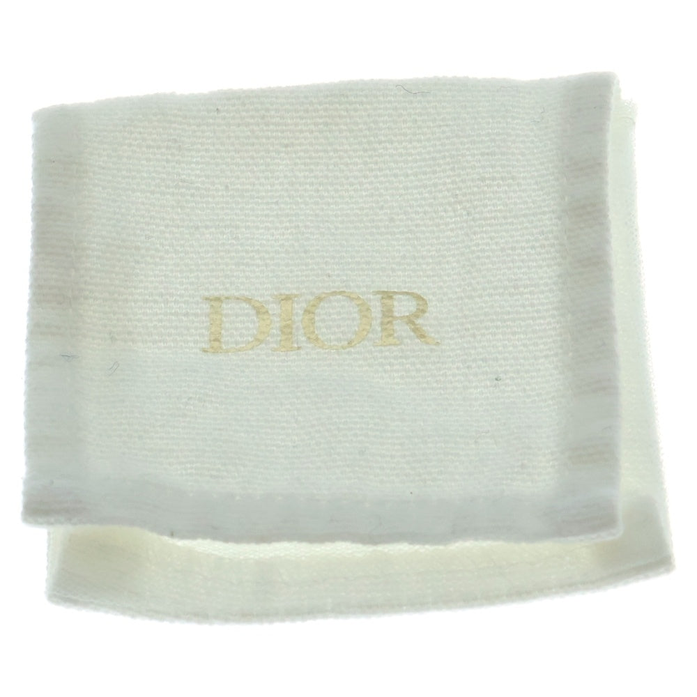 DIOR(ディオール) CDロゴ リング 指輪 ゴールド×ピンク GP