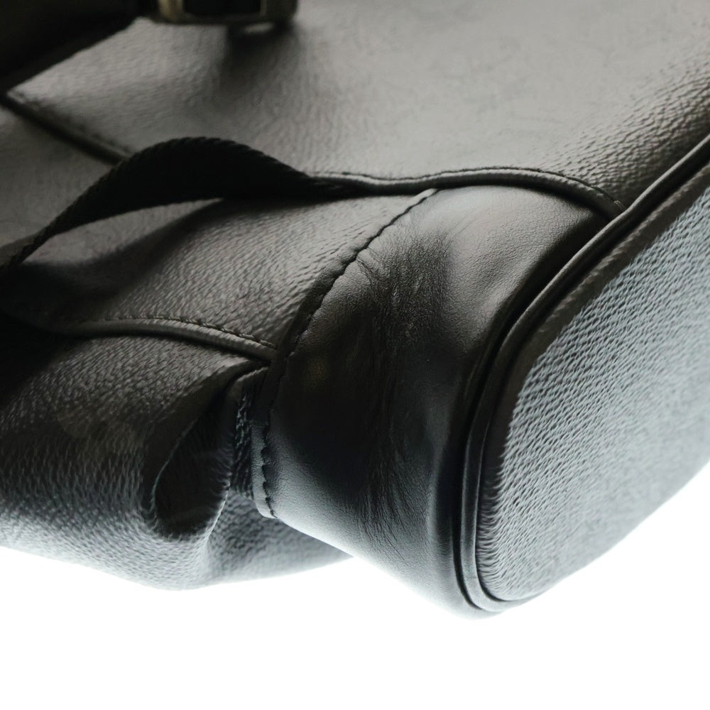 LOUIS VUITTON(ルイヴィトン) モノグラムエクリプス クリストファーPM レザーバックパック リュック ブラック M46331