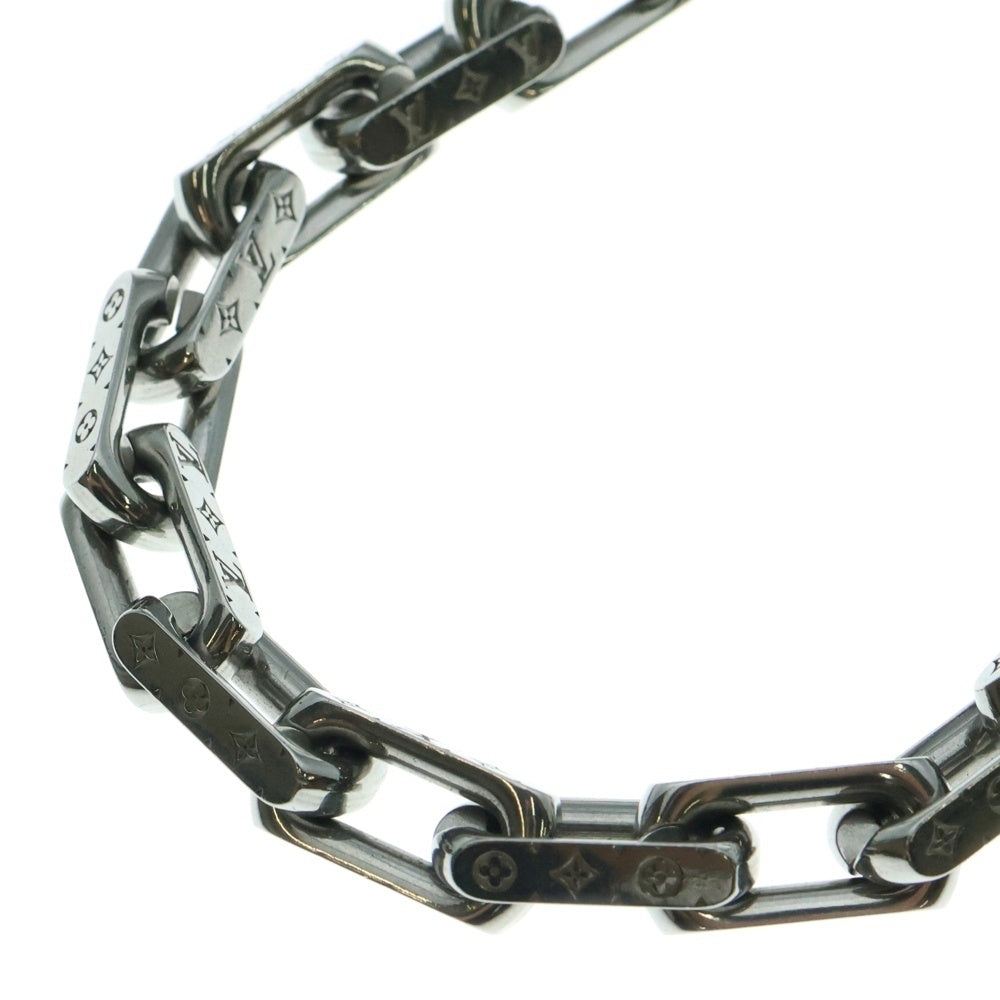 LOUIS VUITTON(ルイヴィトン) モノグラム コリエ チェーンネックレス ペンダント チェーン シルバー M00307