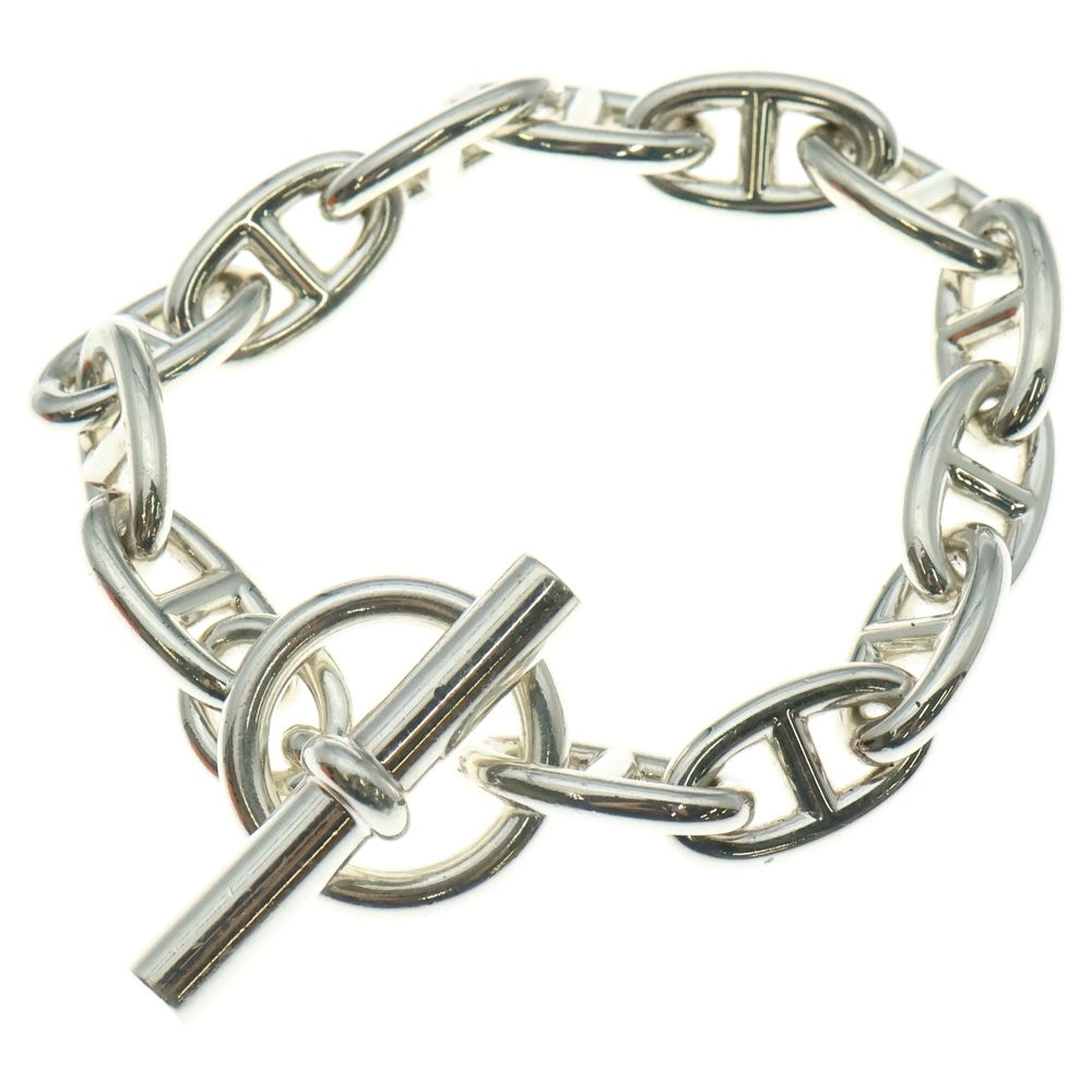 HERMES(エルメス) Chaine d'Ancre GM シェーヌダンクル 13コマ チェーンブレスレット シルバー
