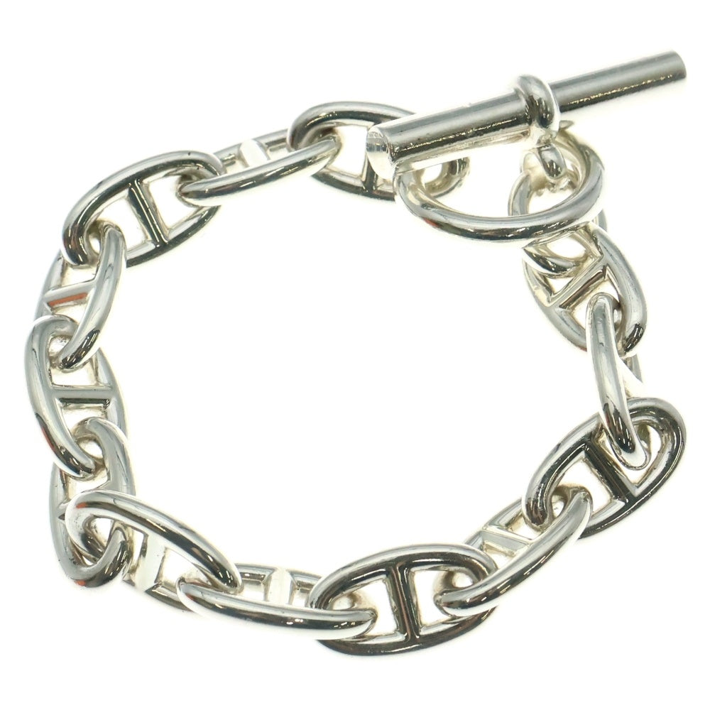 HERMES(エルメス) Chaine d'Ancre GM シェーヌダンクル 13コマ チェーンブレスレット シルバー