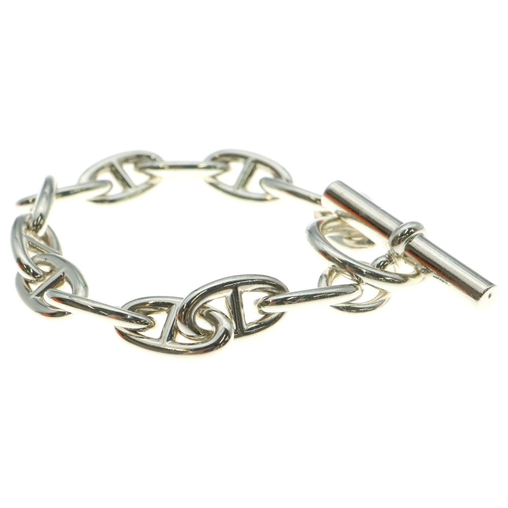 HERMES(エルメス) Chaine d'Ancre GM シェーヌダンクル 13コマ チェーンブレスレット シルバー