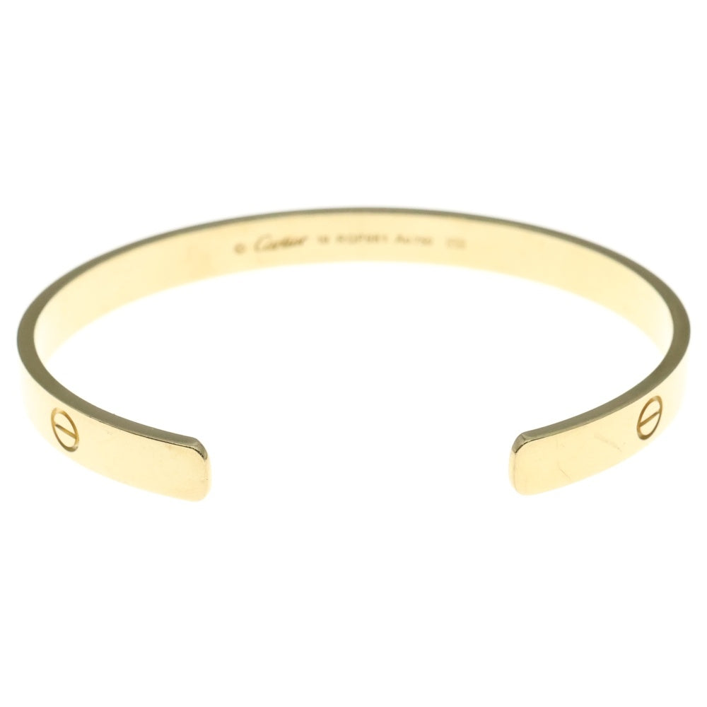 Cartier(カルティエ) ラブオープン バングル 750PG イエローゴールド ブレスレット