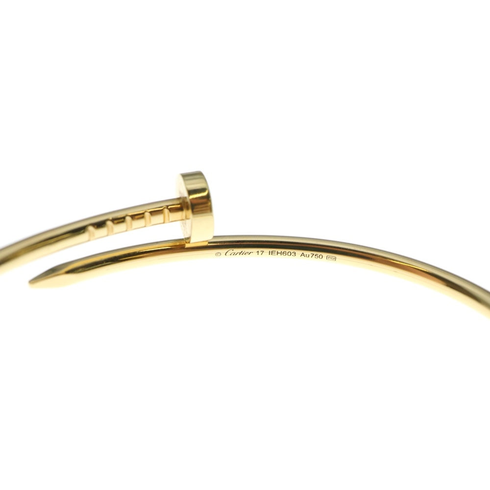 Cartier(カルティエ) ジュストアンクルSM ブレスレット 17 ゴールド