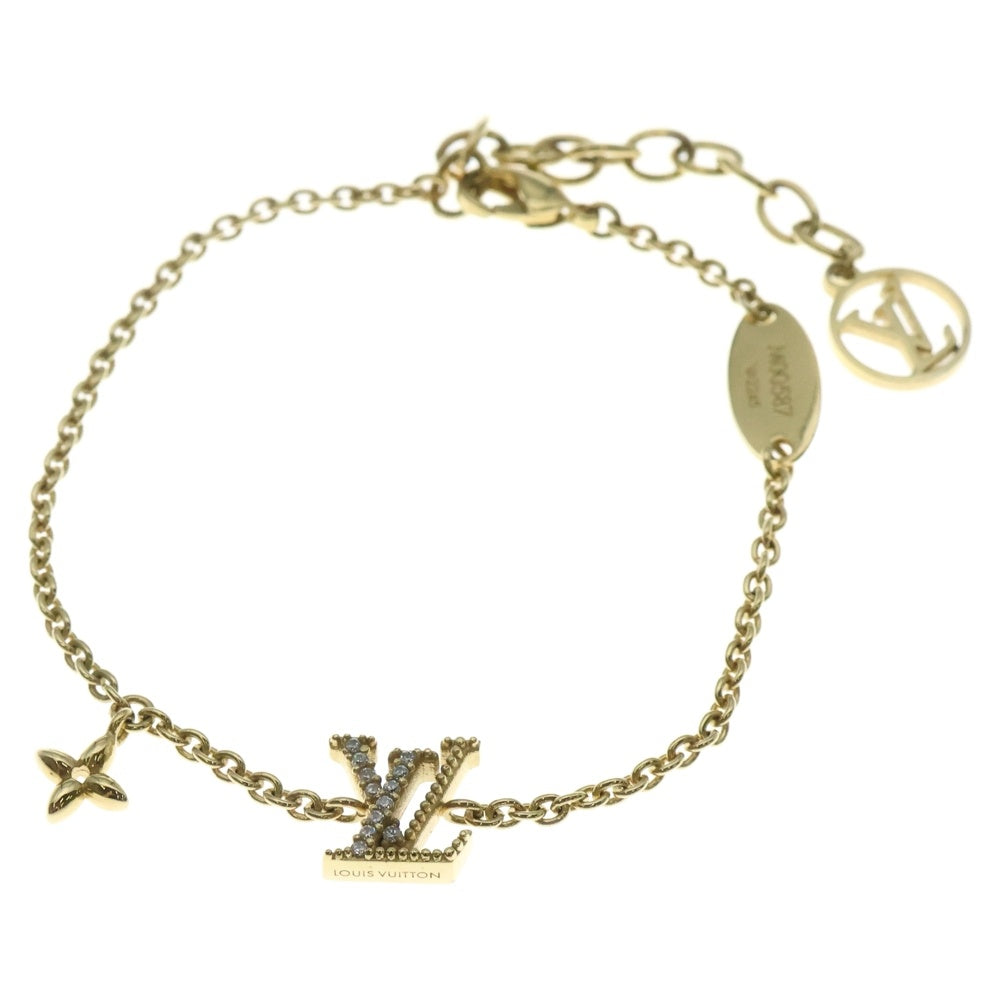 LOUIS VUITTON(ルイヴィトン) LVアイコニック ブレスレット ゴールド チェーン M00587