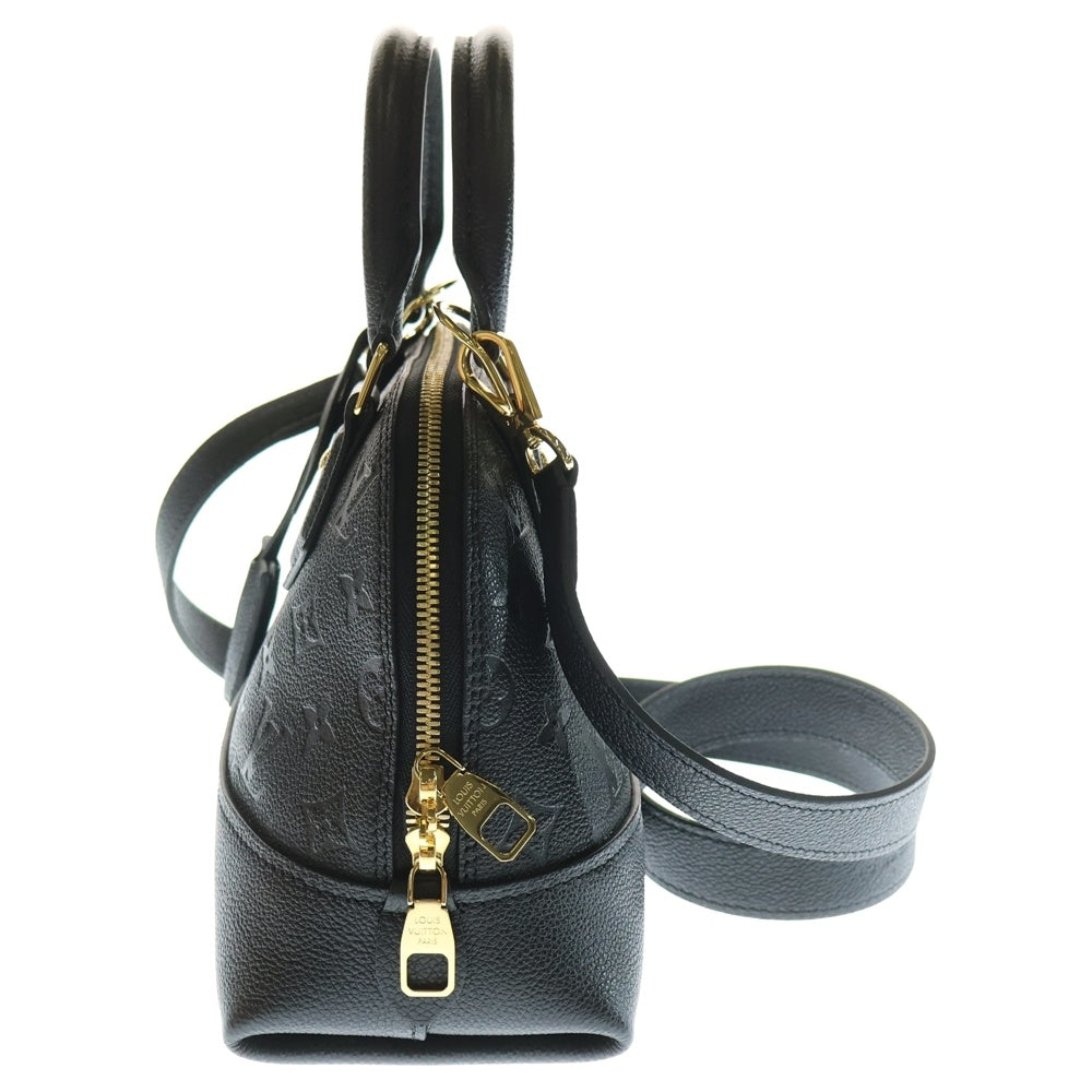 LOUIS VUITTON(ルイヴィトン) モノグラムアンプラント ネオアルマBB 2WAY レザーハンドバッグ ショルダーバッグ ブラック レディース M44829