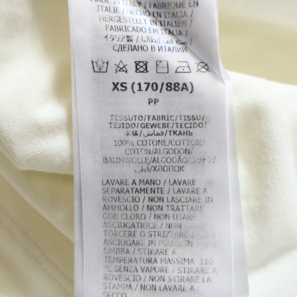 GUCCI(グッチ) 19SS Blade Print Tee XJAZY ブレードロゴ半袖Tシャツ カットソー ホワイト/グリーン/レッド 565806