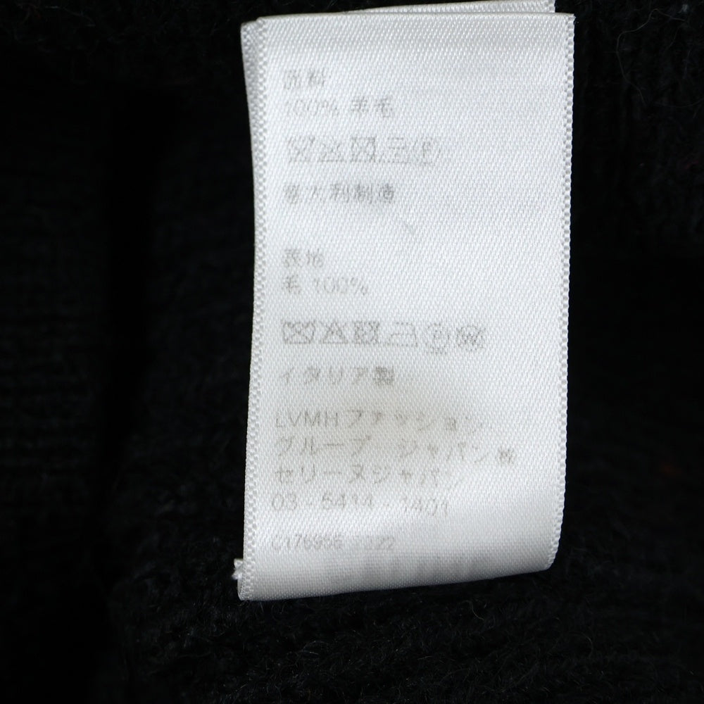 CELINE(セリーヌ) 22AW Embroidery Hooded Sweater In Ski Jacquard Wool エンブロイダリープルオーバーパーカー セーター ニット マルチカラー 2AC23579S