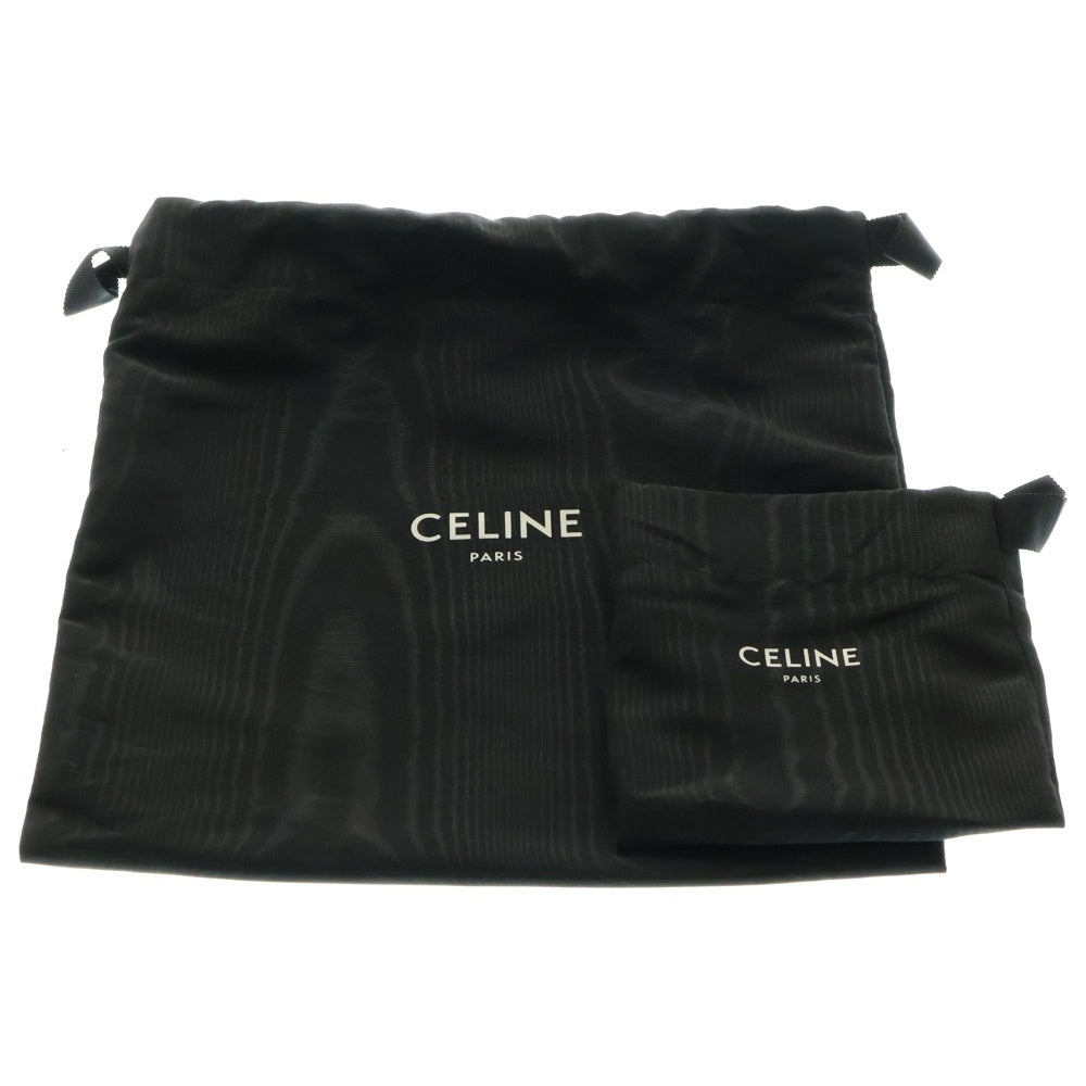 CELINE(セリーヌ) クラシックボックス ショルダーバッグ ミニバッグ ブラック ゴールド金具 レザー