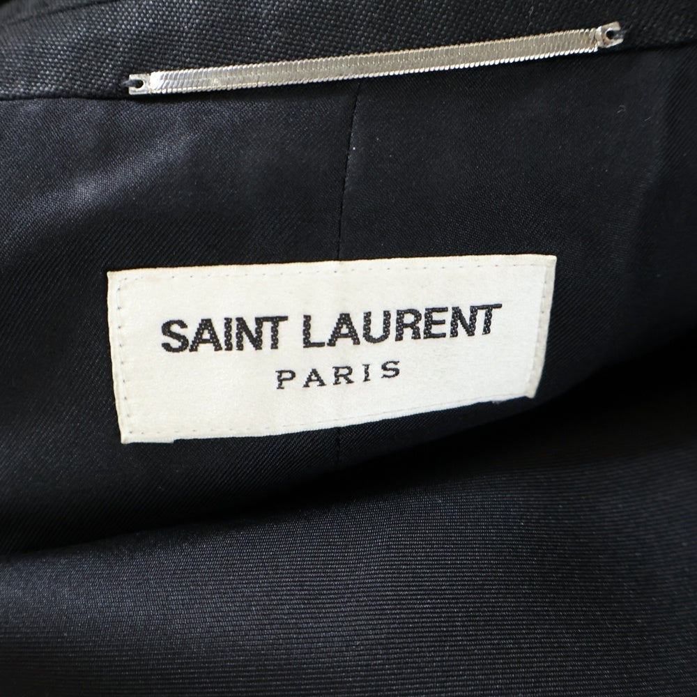 SAINT LAURENT PARIS(サンローランパリ) 1B フォーマルフィットサイトテーラードジャケット ブラック 505327 Y512W