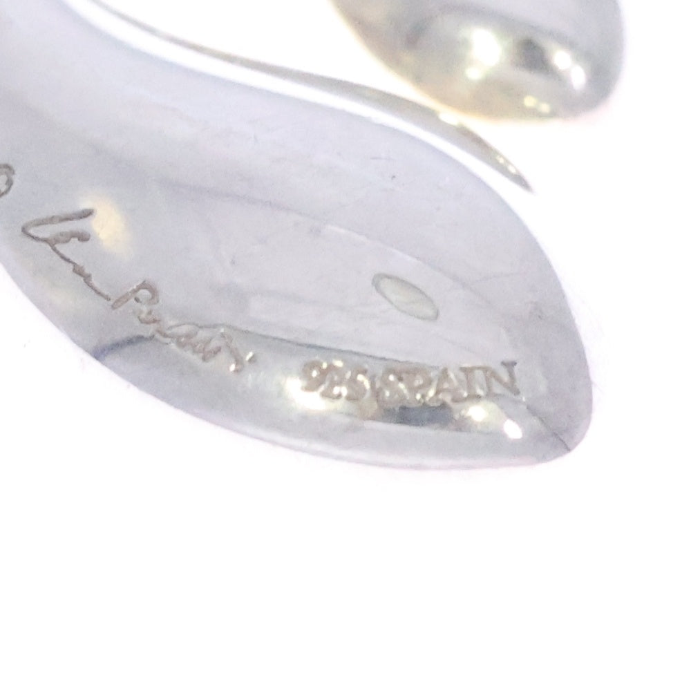 TIFFANY & Co.(ティファニー) ダブル ティアドロップ エルサペレッティ ネックレストップ Ag925 SV シルバー