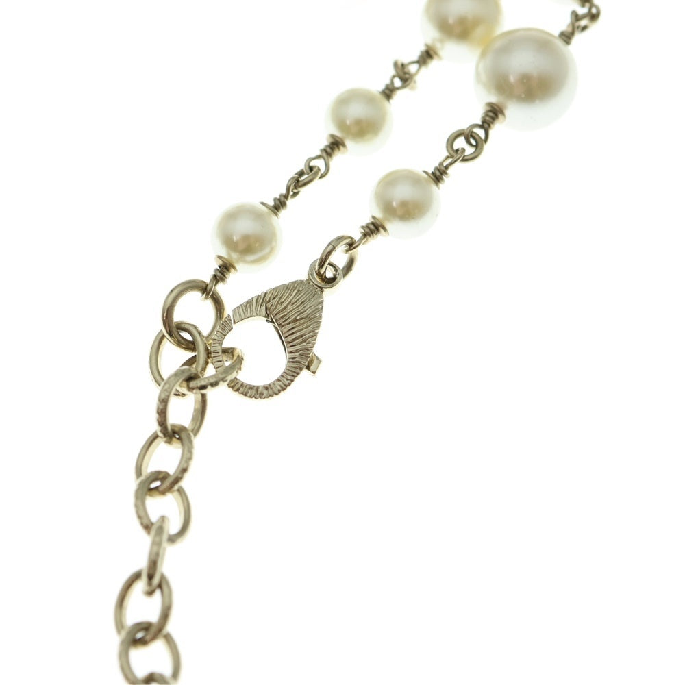 CHANEL(シャネル) ココマーク パール ロング ネックレス ゴールド GP