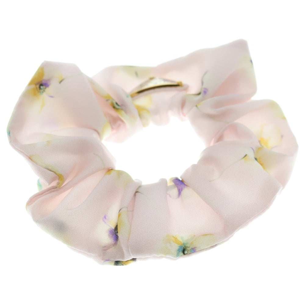 PRADA(プラダ) シュシュ フラワーモチーフ ヘアアクセサリー ピンク ナイロン 1IF015