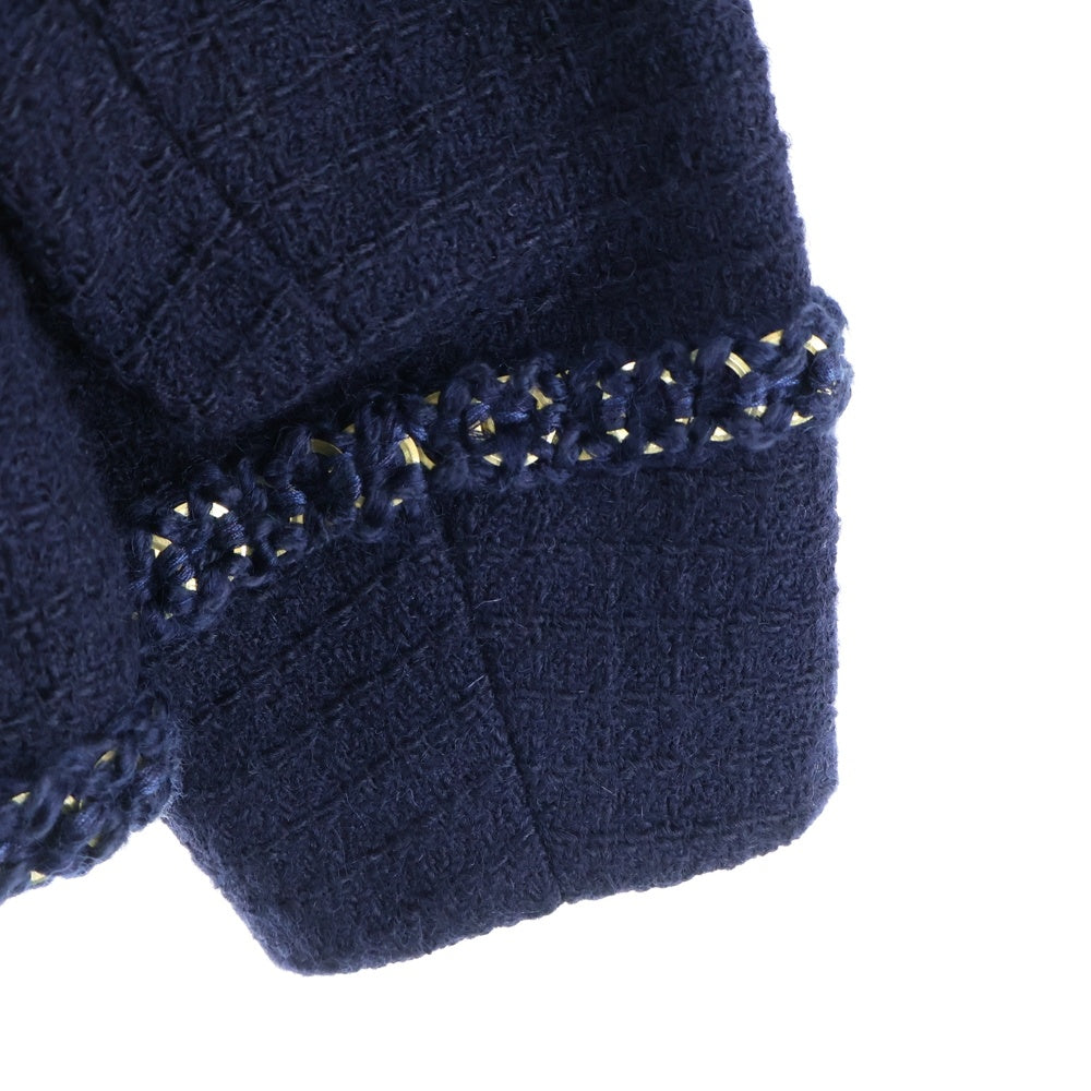 CHANEL(シャネル) ココマーク グリポワボタン ウールツイード