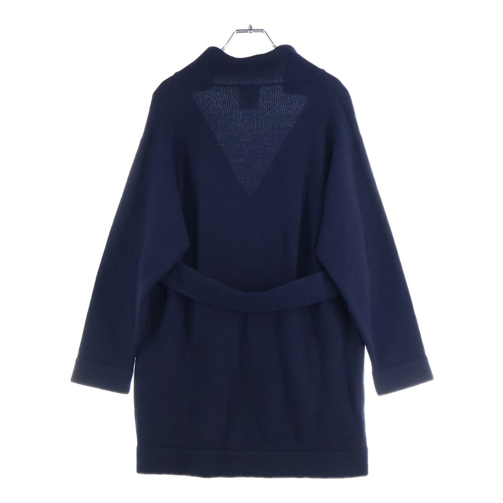 CHANEL(シャネル) ココマークボタン カシミヤ ニット プルオーバー 長袖 ワンピース ネイビー レディース P47679K06042