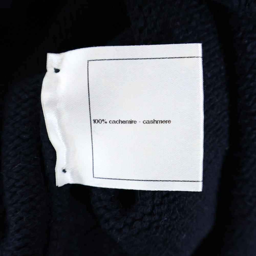 CHANEL(シャネル) ココマークボタン カシミヤ ニット プルオーバー 長袖 ワンピース ネイビー レディース P47679K06042