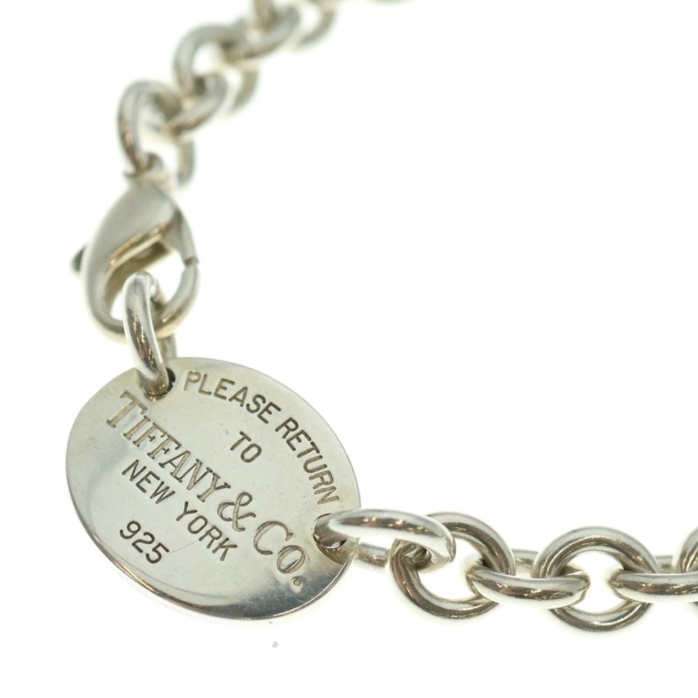 TIFFANY & Co.(ティファニー) リターン トゥ ティファニー ネックレス オーバル Ag925 シルバー チョーカー
