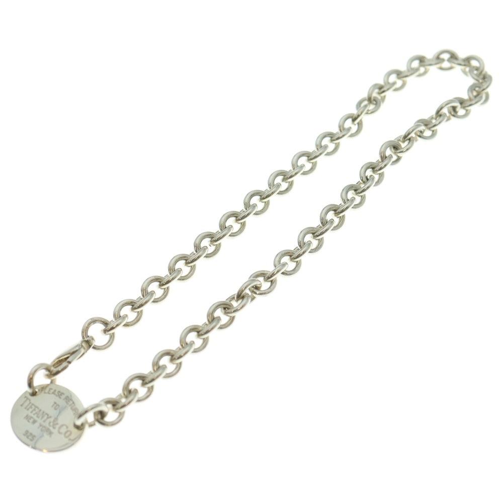 TIFFANY & Co.(ティファニー) リターン トゥ ティファニー ネックレス オーバル Ag925 シルバー チョーカー
