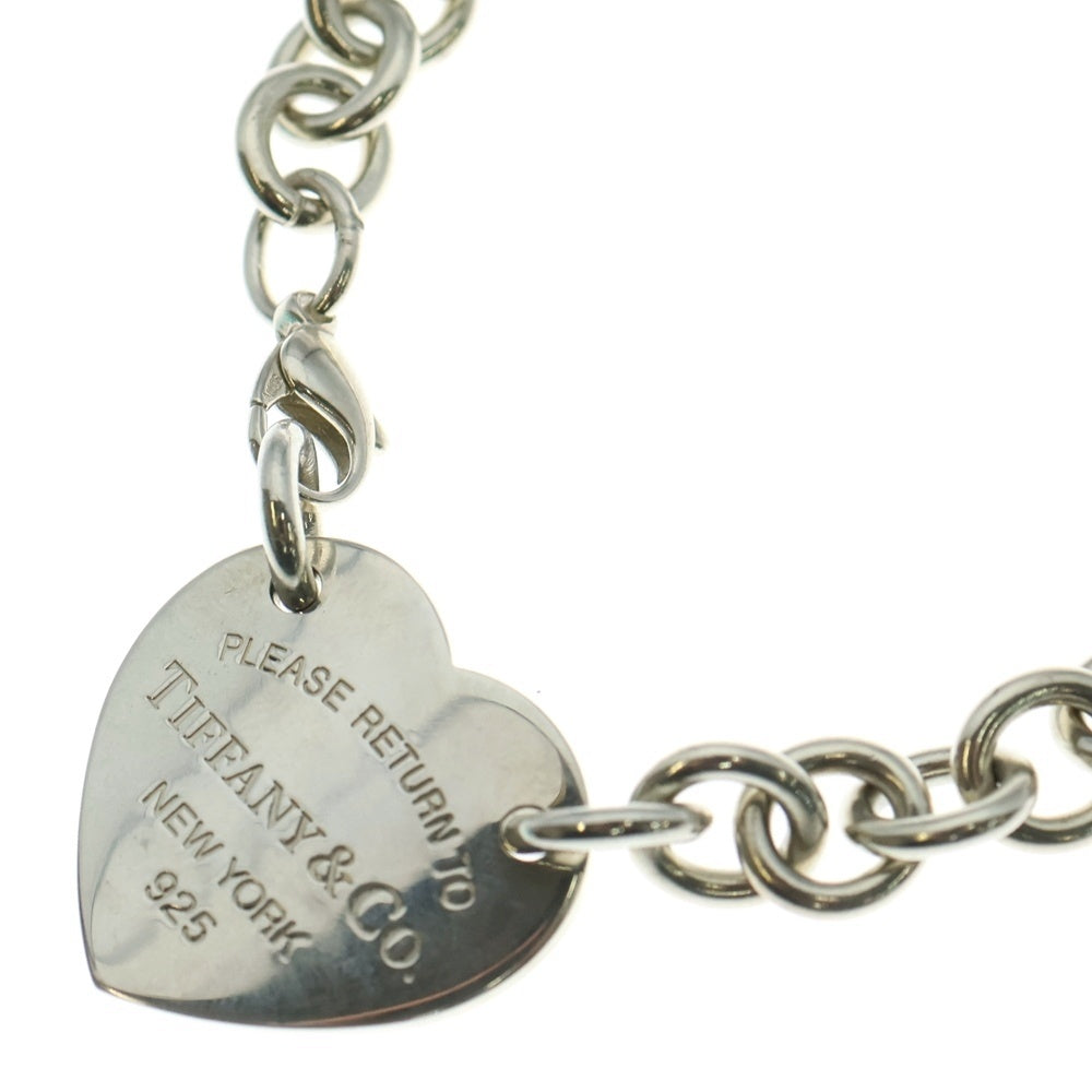 TIFFANY & Co.(ティファニー) リターントゥ ハートタグ チョーカー チェーンネックレス シルバー
