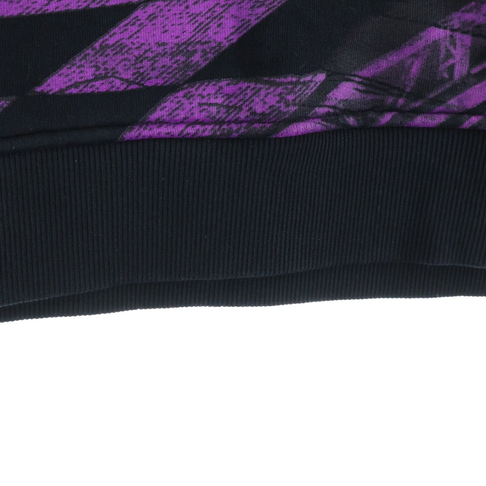 VALENTINO(ヴァレンティノ) Electric City Printed hoodie エレクトリック シティ ロゴプリント プルオーバー スウェットパーカー フーディー ブラック XV3MF18185D