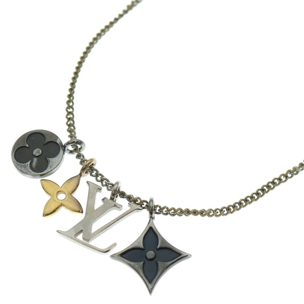 LOUIS VUITTON(ルイヴィトン) インスティンクト ネックレス ペンダント チェーン ゴールド シルバー M00521