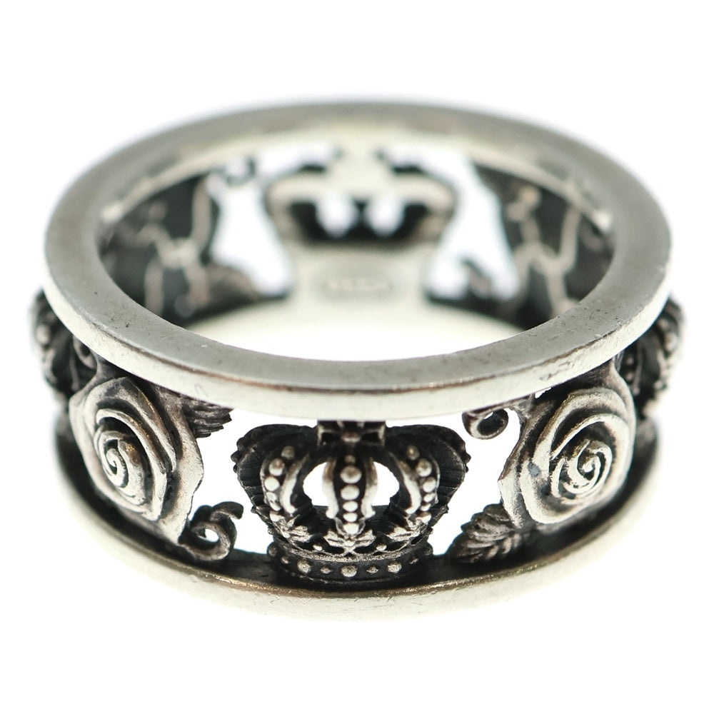 Justin Davis(ジャスティンデイヴィス) マイラブ クラウン 王冠モチーフ リング 指輪 シルバー 925 8.6g