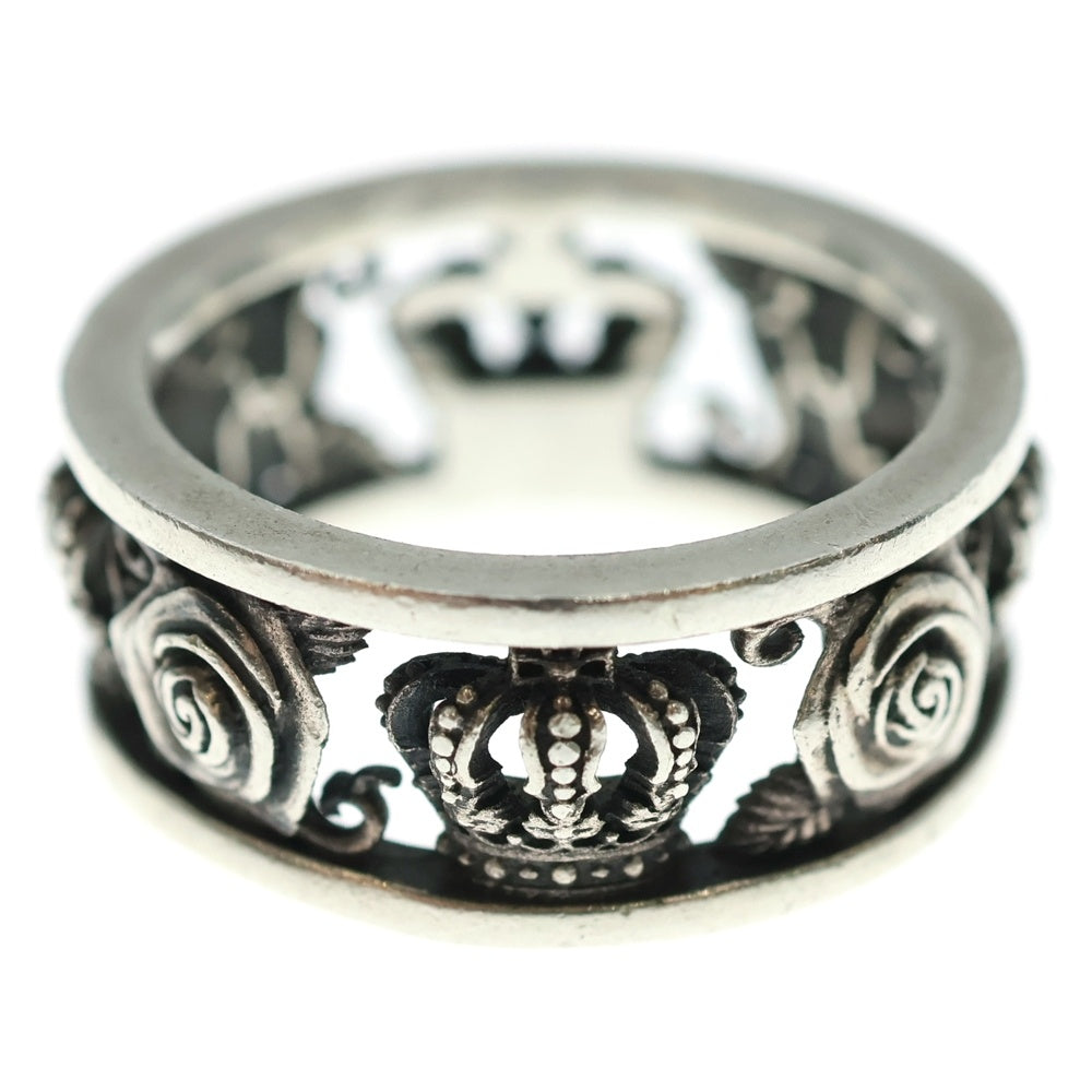 Justin Davis(ジャスティンデイヴィス) マイラブ クラウン 王冠モチーフ リング 指輪 シルバー 925 8.6g