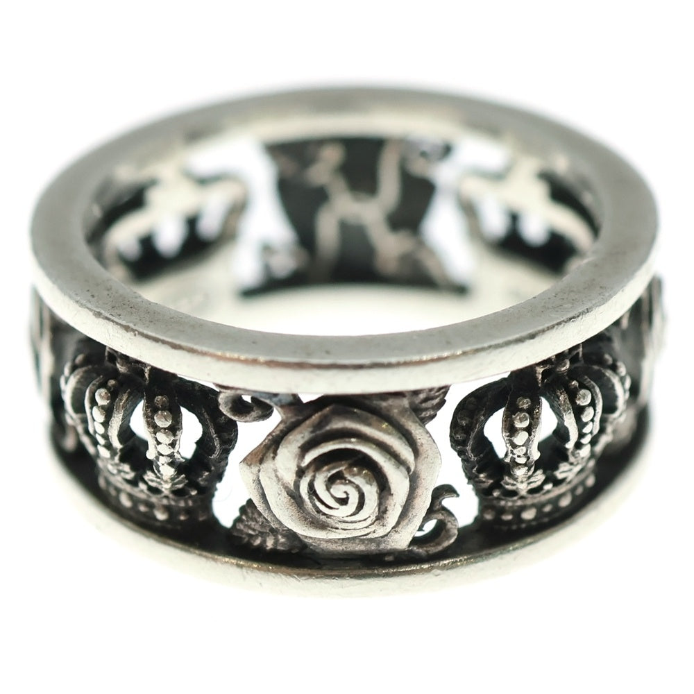 Justin Davis(ジャスティンデイヴィス) マイラブ クラウン 王冠モチーフ リング 指輪 シルバー 925 8.6g