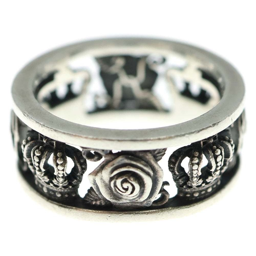 Justin Davis(ジャスティンデイヴィス) マイラブ クラウン 王冠モチーフ リング 指輪 シルバー 925 8.6g