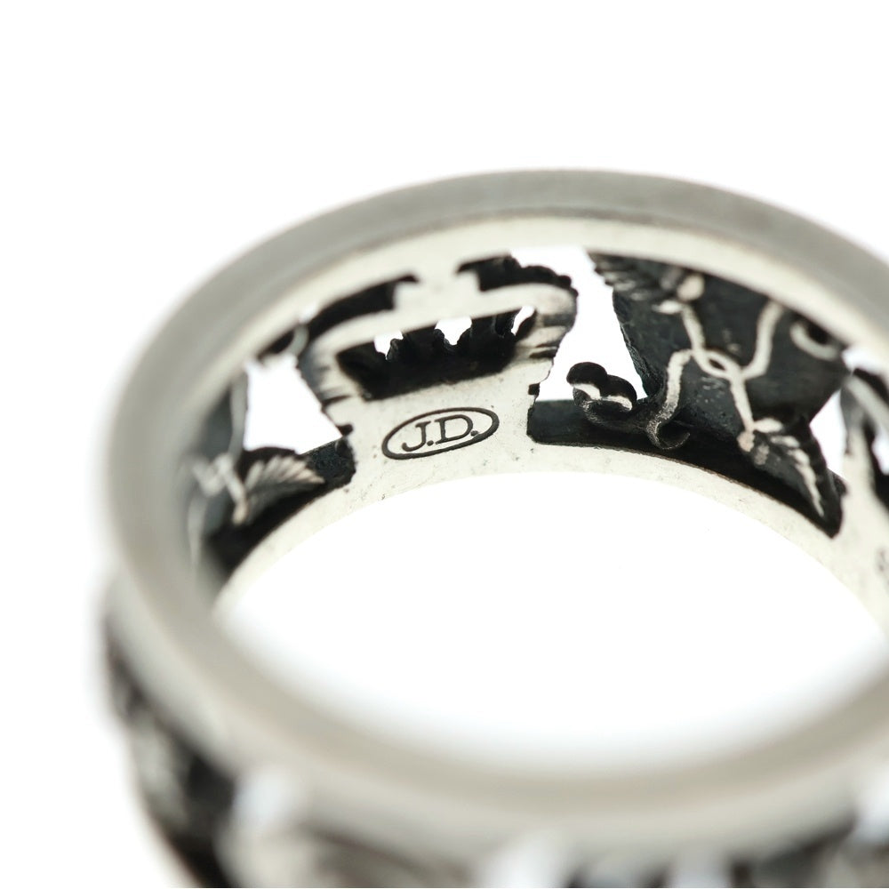 Justin Davis(ジャスティンデイヴィス) マイラブ クラウン 王冠モチーフ リング 指輪 シルバー 925 8.6g