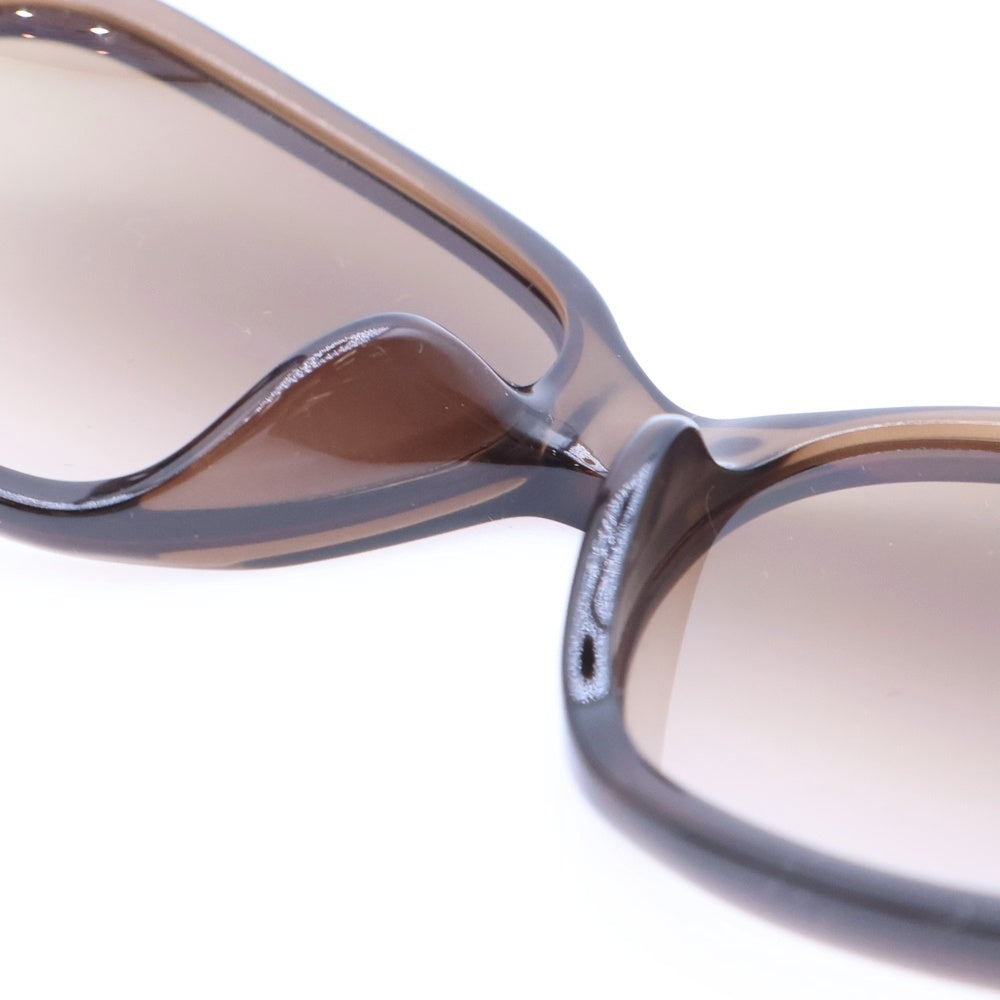 Christian Dior(クリスチャンディオール) ロゴ サングラス スモークグラデーション ブラウン フレーム シルバー金具 19KJD レディース