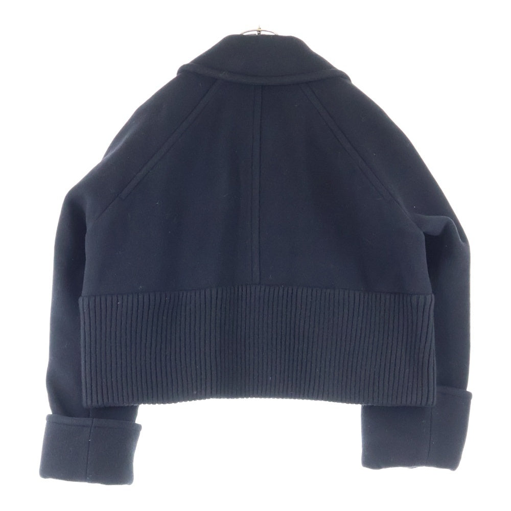 PATOU(パトゥー) ゴールドボタン クロップド ショート丈 ウール