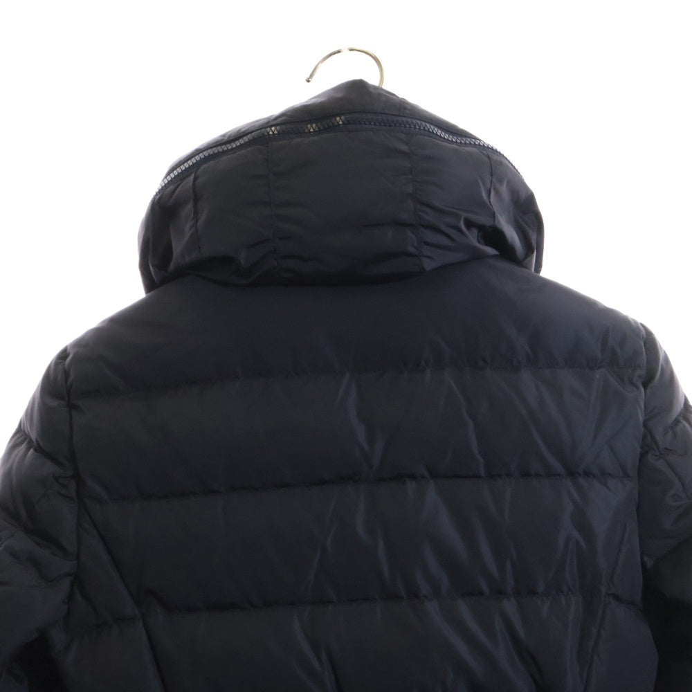 モンクレール ネイビー FLAMMETTE フラメッテ 00 ダウンコート MONCLER(モンクレール) FLAMMETTE フラメッテ フーデッド ジップアップ
