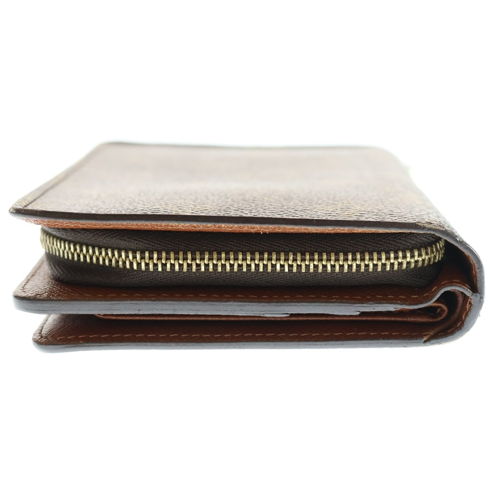 LOUIS VUITTON(ルイヴィトン) モノグラム ポルトパピエジップ ブラウン