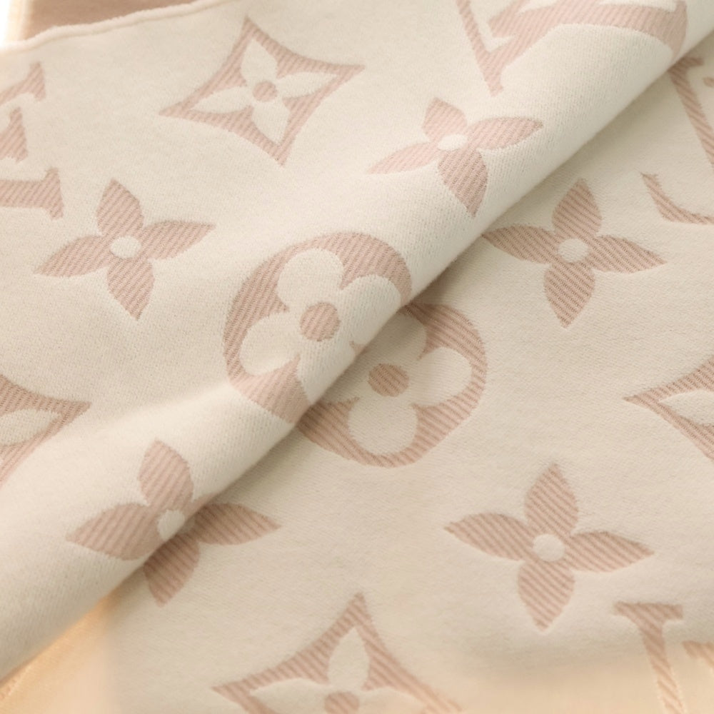 LOUIS VUITTON(ルイヴィトン) マフラー LV エッセンシャル ピンク ウール M77854