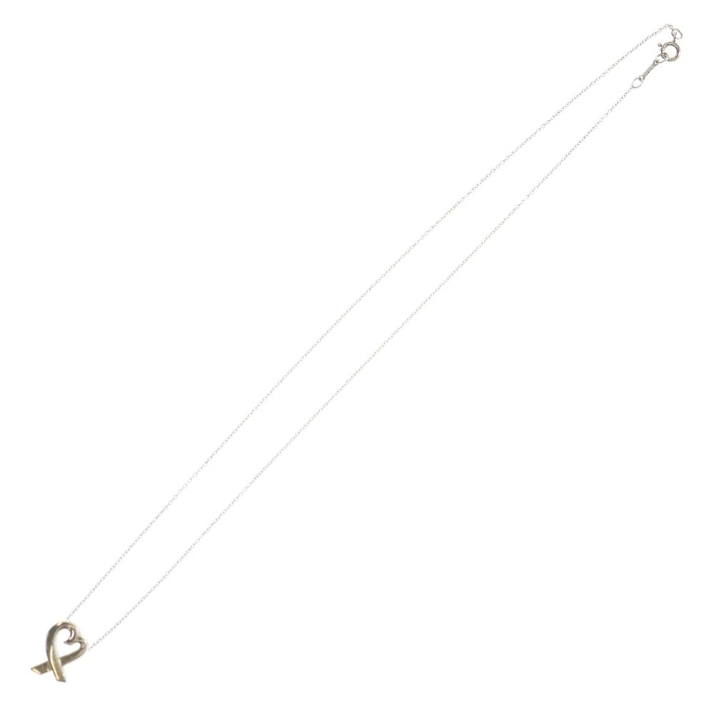 TIFFANY & Co.(ティファニー) ラビングハート ネックレス Ag925 SV シルバー パブロ・ピカソ ペンダント