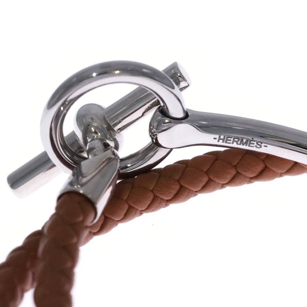 箱付き✨HERMES エルメス グレナン ブレスレット ブラウン ◇エルメス◇グレナン/ブレスレット/ブラスレ/ブラウン/ゴールド
