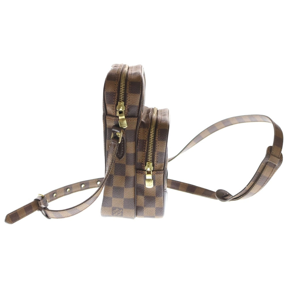 LOUIS VUITTON ショルダー ダミエ エベヌ アマゾン N48074 LOUIS VUITTON】ルイヴィトン『ダミエ アマゾン』N48074 ユニセックス
