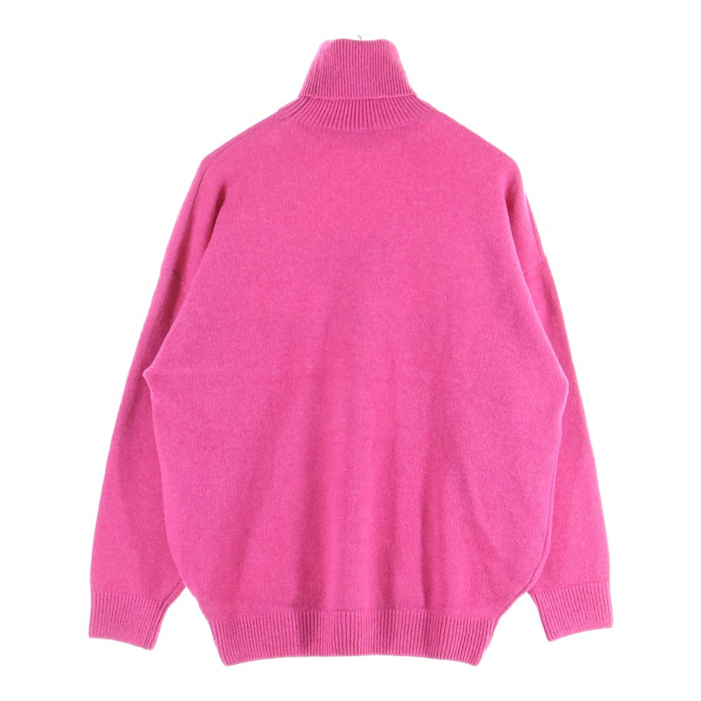 BALENCIAGA(バレンシアガ) 18AW ロゴ刺繍 カシミヤ混 ウール