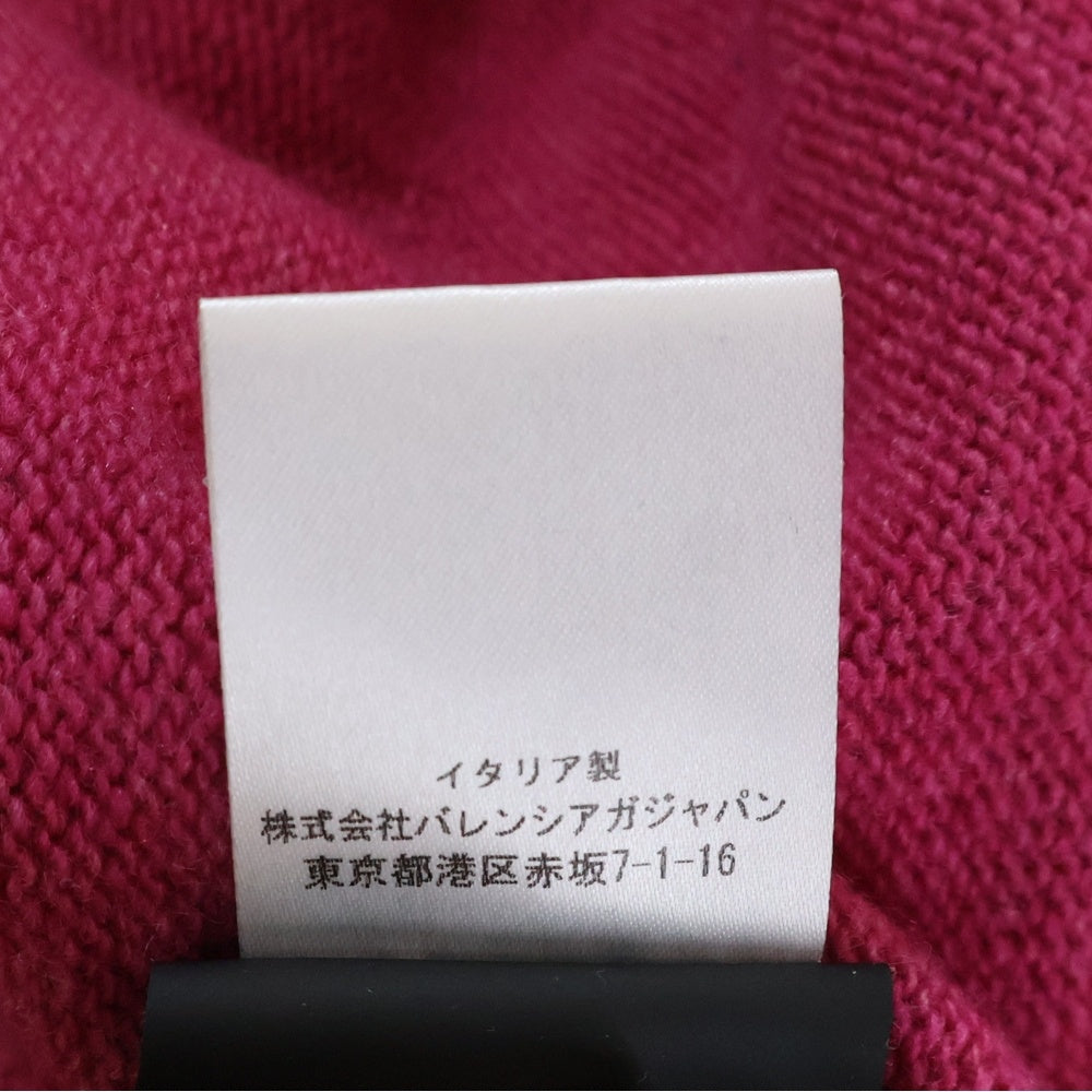 BALENCIAGA(バレンシアガ) 18AW ロゴ刺繍 カシミヤ混 ウール