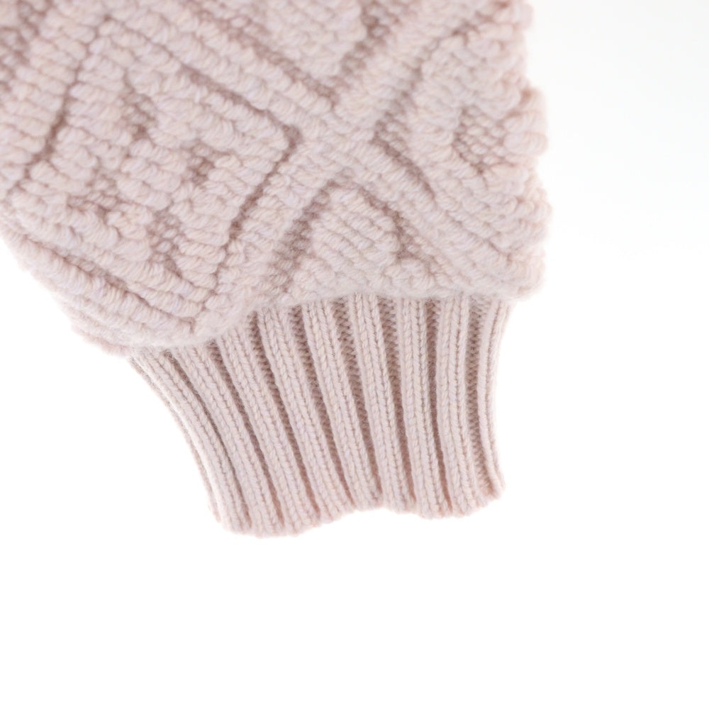 LOUIS VUITTON(ルイヴィトン) 26SS モノグラムタオリング フラワー ジャガード ショート丈 ニット カーディガン レディース RW261WW CB1 FUKC37