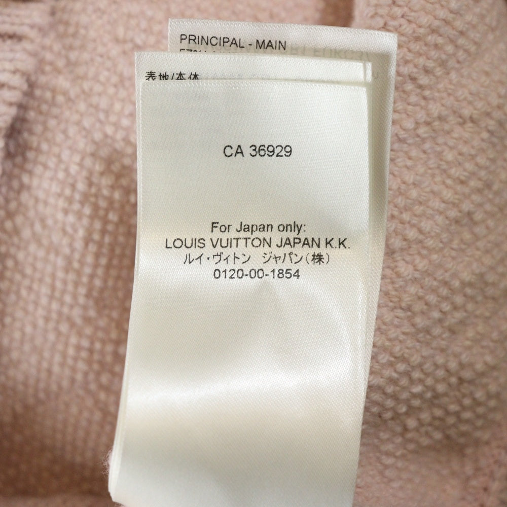 LOUIS VUITTON(ルイヴィトン) 26SS モノグラムタオリング フラワー ジャガード ショート丈 ニット カーディガン レディース RW261WW CB1 FUKC37