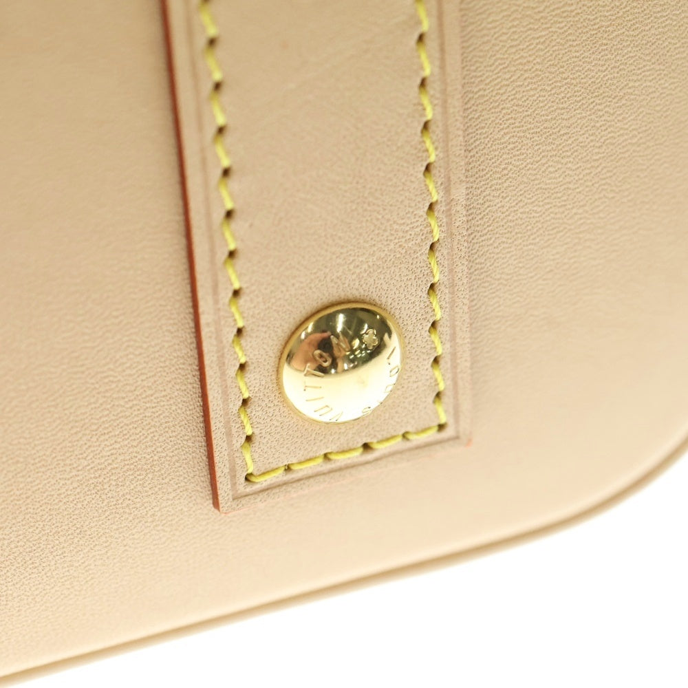 LOUIS VUITTON(ルイヴィトン) アルマBB グレース・コディントンコラボ 2WAYバッグ ハンドバッグ ショルダーバッグ ベージュ レザー×PVC M25728 ゴールド金具