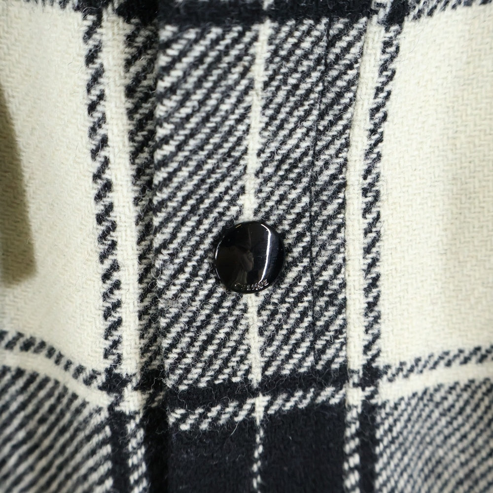 極美品 CELINE セリーヌ キルティング フーディ　ブルゾン 黒 白 L 2025年最新】セリーヌ ブルゾンの人気アイテム - メルカリ 極美品