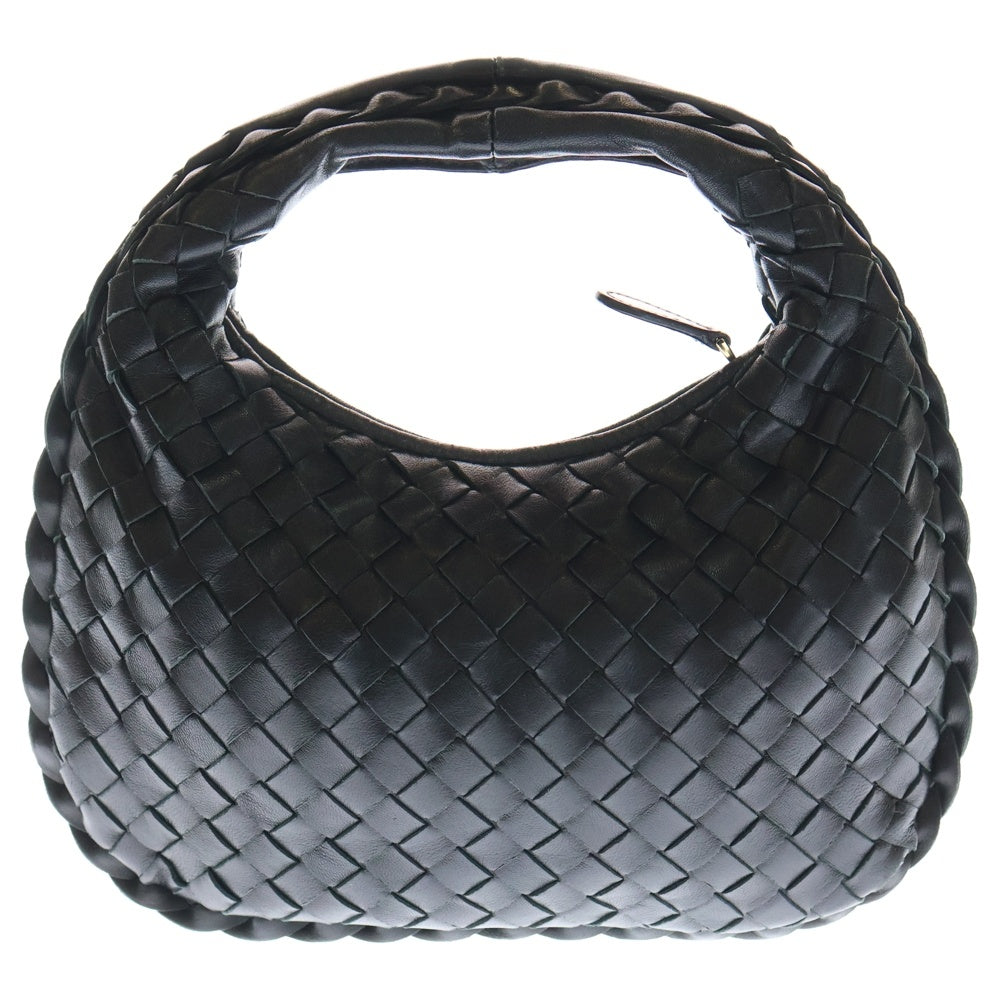 BOTTEGA VENETA(ボッテガヴェネタ) イントレチャート ハンドバッグ ブラック レザー レディース