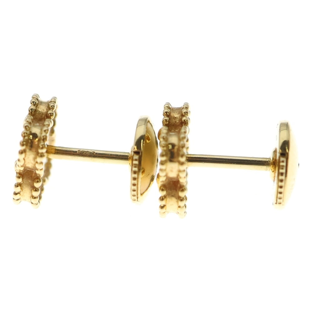 Van Cleef & Arpels(ヴァンクリーフアンドアーペル) スウィート アルハンブラ ピアス マザーオブパール Au750 K18 YG イエローゴールド