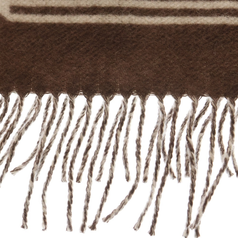 HERMES(エルメス) 23AW サングル ア ブックル 金具柄 カシミヤ