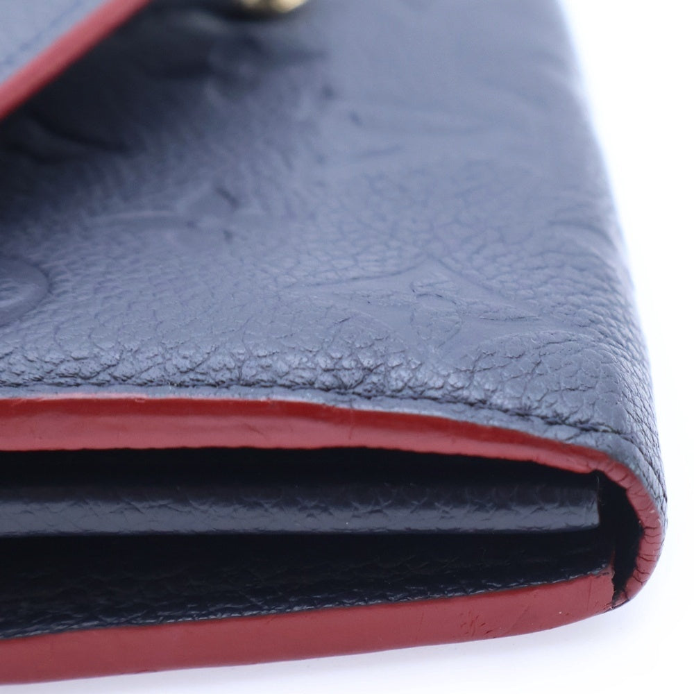 LOUIS VUITTON(ルイヴィトン) ポルトフォイユ サラ マリーヌ・ルージュ