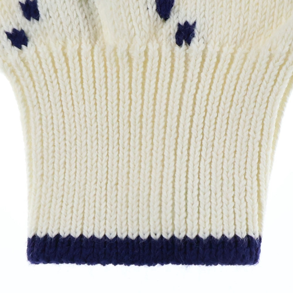 GUCCI(グッチ) GGジャガード クルーネック長袖ニットセーター ブルー