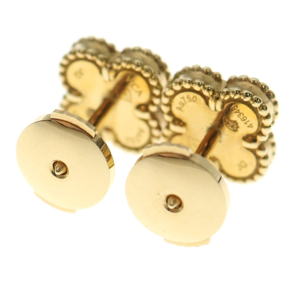 アルハンブラ ☆ ピアス スウィート アルハンブラ ピアス 18K イエローゴールド, オニキス